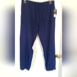 NWT Plus Size Navy Scrub Pants